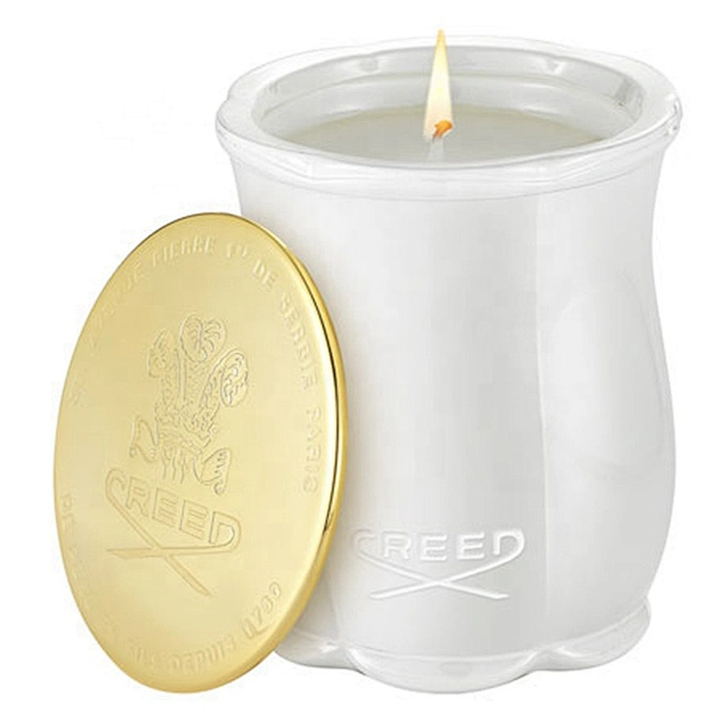 High quality homemade wholesale black frosted glass candle jar