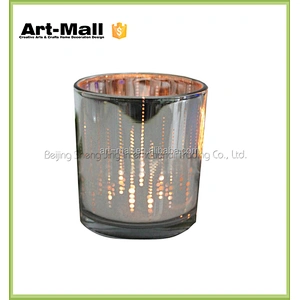 Fashion design christmas wedding decorative metal candle holder