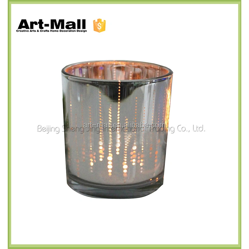 Fashion design christmas wedding decorative metal candle holder