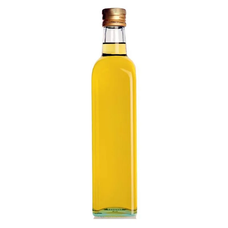 China manufacturer 250ml  transparent glass squeeze juice bottle