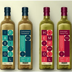 250ml 500ml 1000ml green square glass olive oil bottle with screw cap