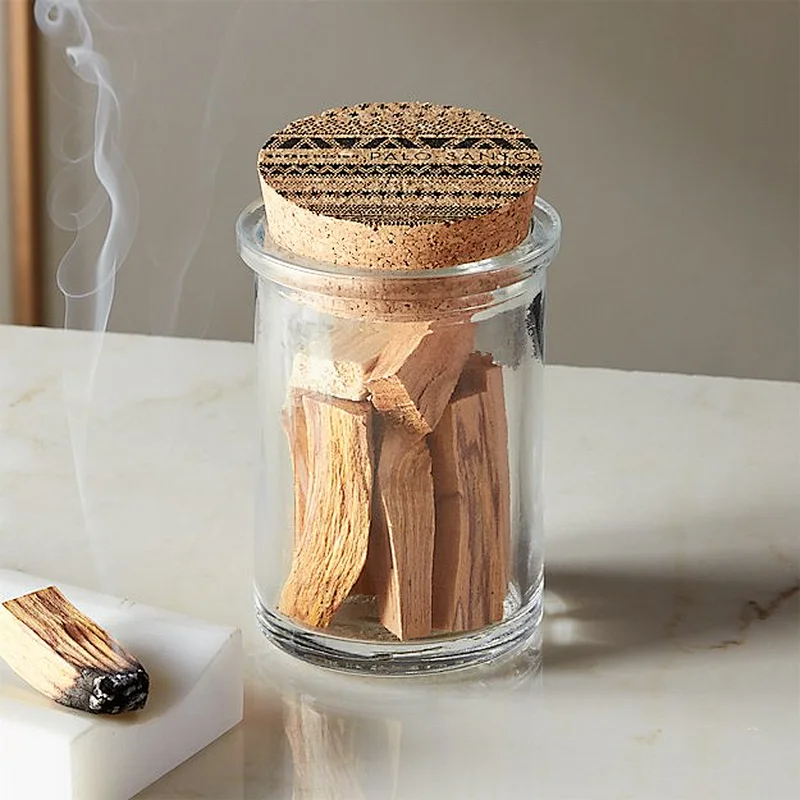 Wholesale Transparent Round Empty Custom Candle Glass Jar With Cork Lids in bulk