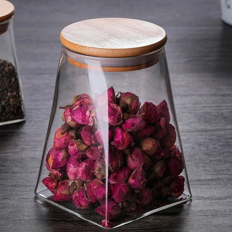 High quality homemade wholesale pyrex small glass jar with multi-purpose
