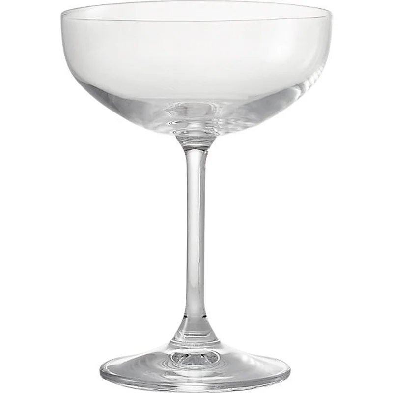 Manufacturers Wholesale 7oz Wide Mouth Wine Glass Goblet Banquet Wedding Champagne Glass Tower Goblet cocktail cup