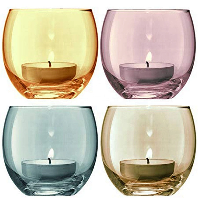 Famous brand supply directly custom glass candle jar with good quality