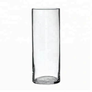 Florero de cristal transparente del OEM del fabricante de la profesión de China