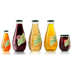 Promotion custom high quality luxury fancy glass wine bottles