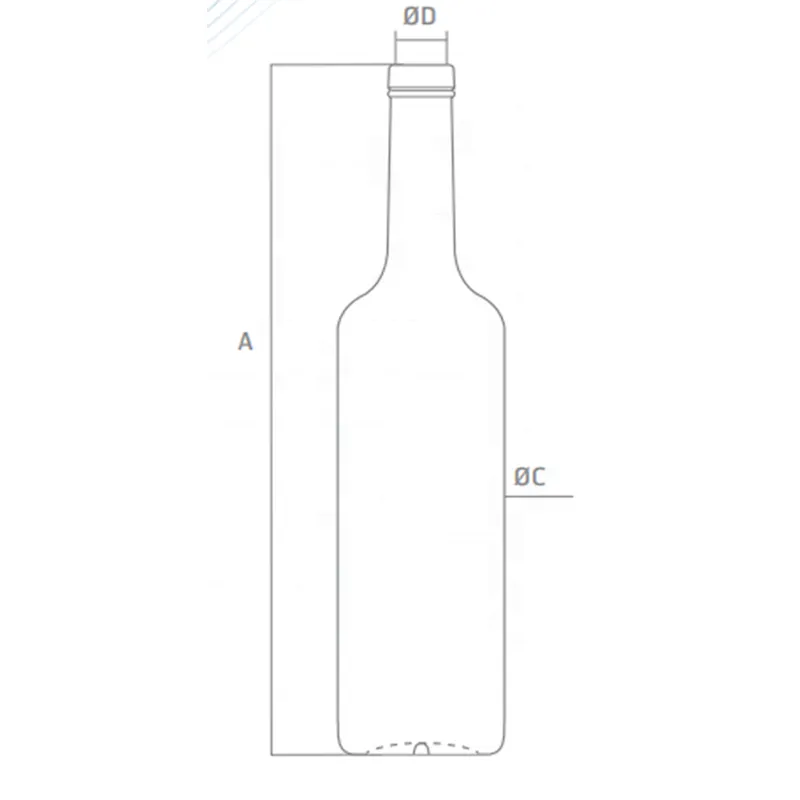 Professional manufacturer factory manufacturer frosted amber glass bottle