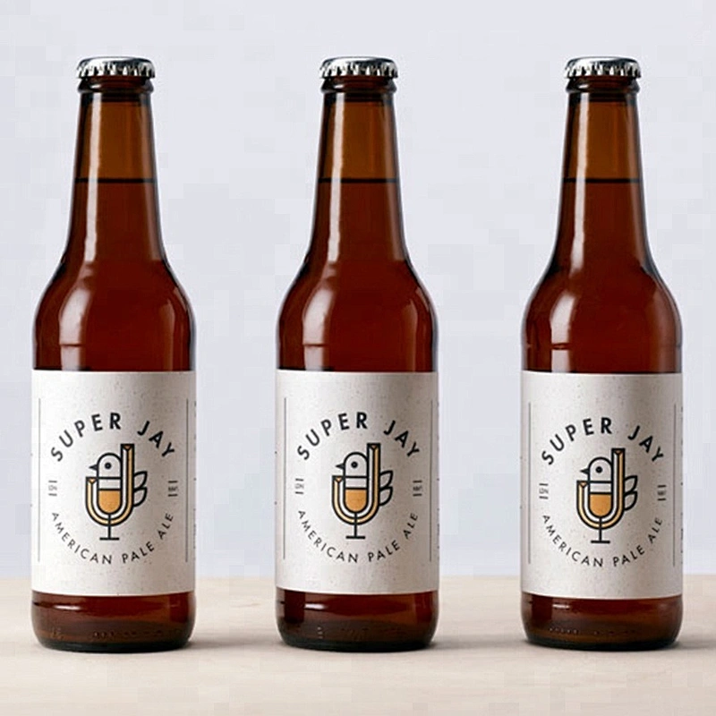 OEM Factory Wholesale High Quality 330ml Beer Glass Bottle
