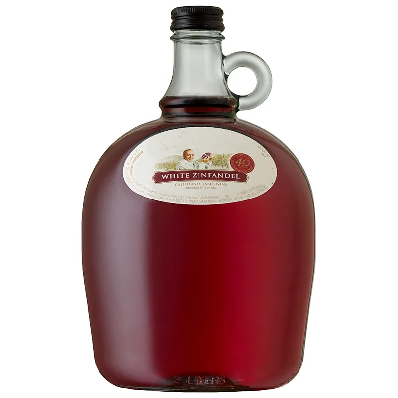 one gallon 4 liter clear wine containers california wine jars glass beer growler large capacity liquor bottle with a handle