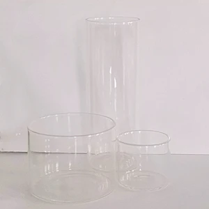 85mm Diameter Bamboo Lid Glass Sealed Jar High Borosilicate Glass Storage Jar Snack Seasoning Glass Jar