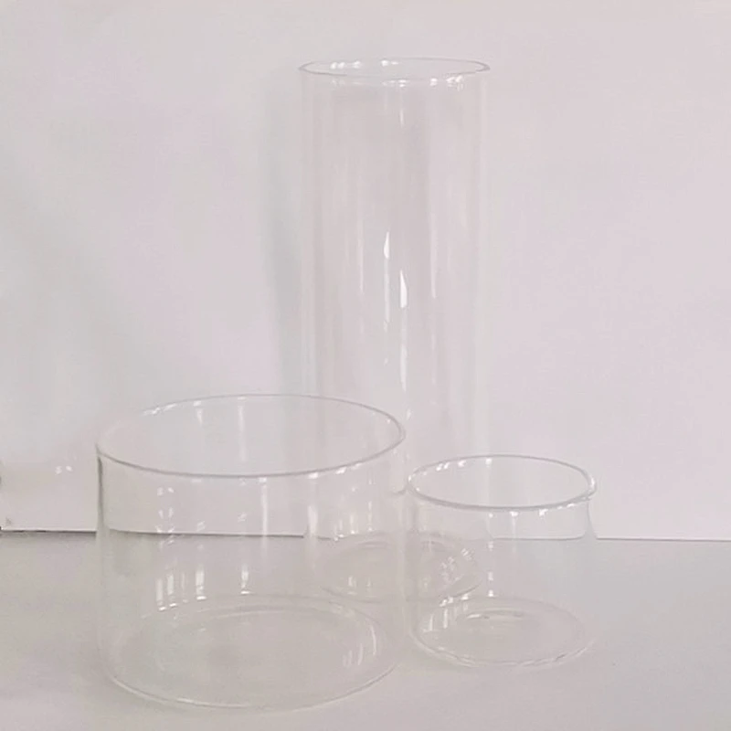 85mm Diameter Bamboo Lid Glass Sealed Jar High Borosilicate Glass Storage Jar Snack Seasoning Glass Jar