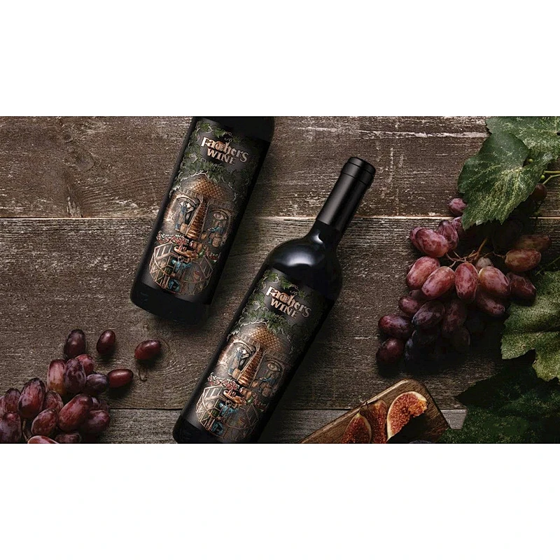 500ml 750ml frosted glass bottle amber black bottles vodka glass bottles with cork for wine