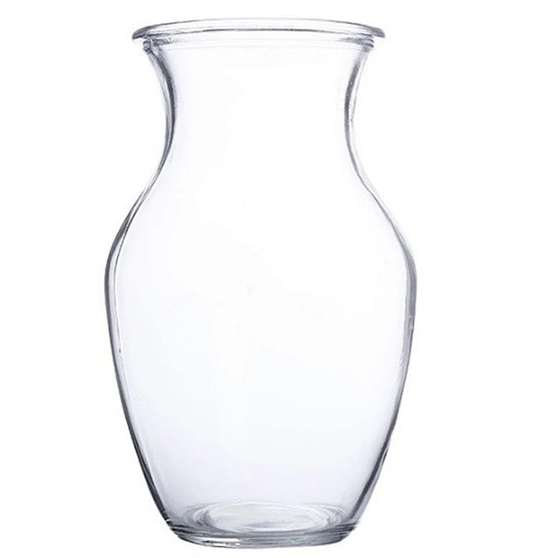 Home Modern Glass Flower Vase Decor Glass Jar for house table decoration and wedding party