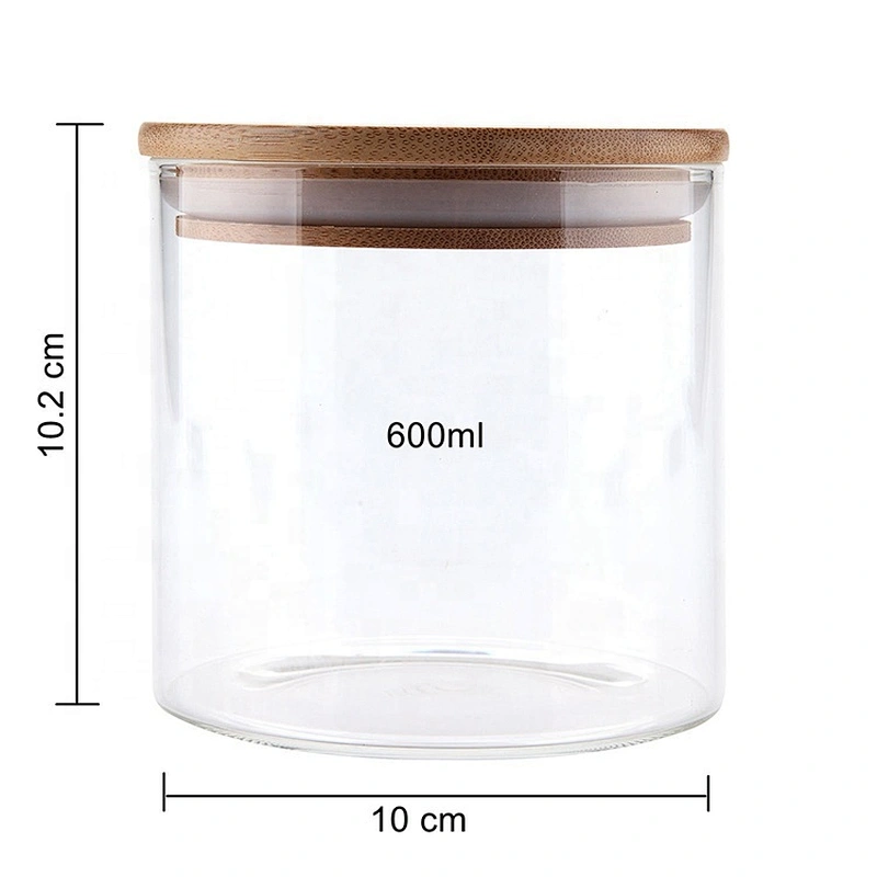 Hot sale high quality cheap price wholesale custom  wood packaging glass jar