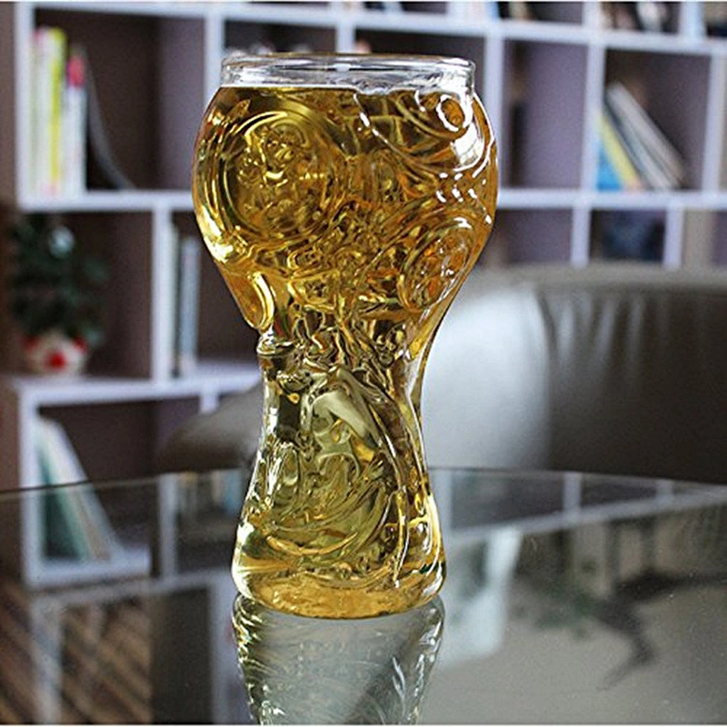 Wholesale popular promotions good reputation drinking non lid beer glass jar