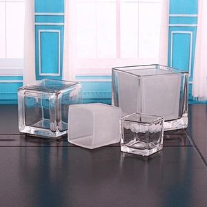Professional manufacturer sale customizable glass candle jars