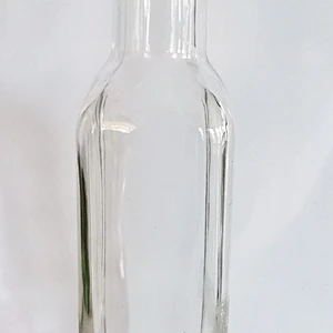 100ml 250ml 500ml 750ml 1L Square  Cooking oil Olive Oil Glass Bottle with metal lid  Wine bottle Juice Bottle