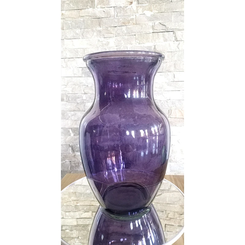 Home Modern Glass Flower Vase Decor Glass Jar for house table decoration and wedding party