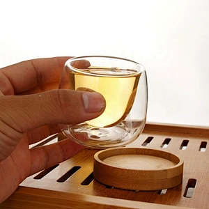 Economic type cheap hot sale water seal exquisite drinking tea glass jar