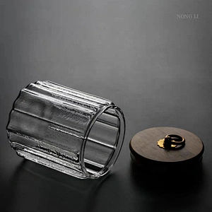 Professional storage pyrex pumpkin glass jar with good sealing