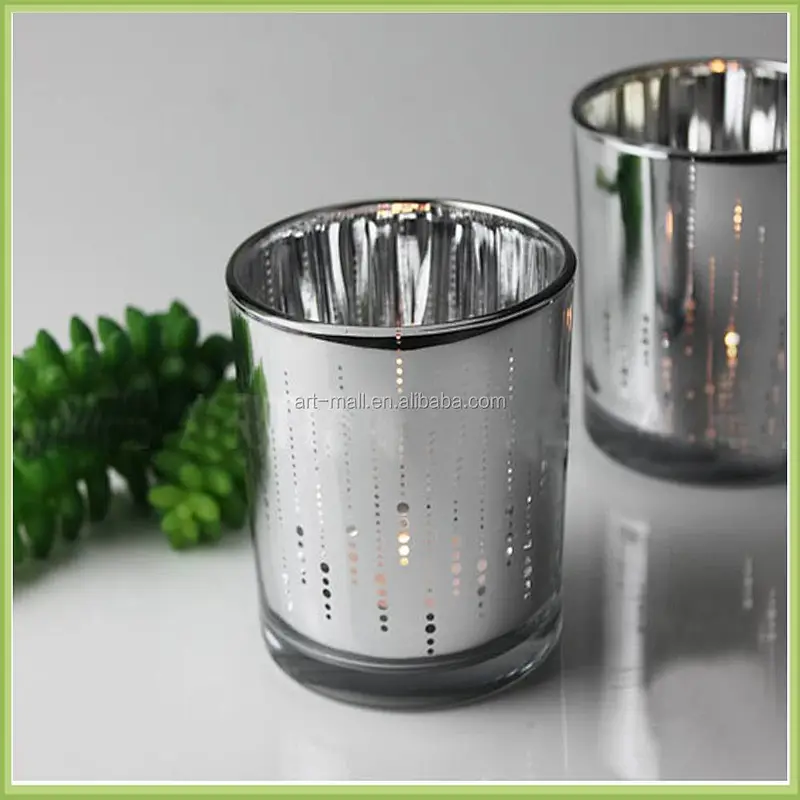 Fashion design christmas wedding decorative metal candle holder