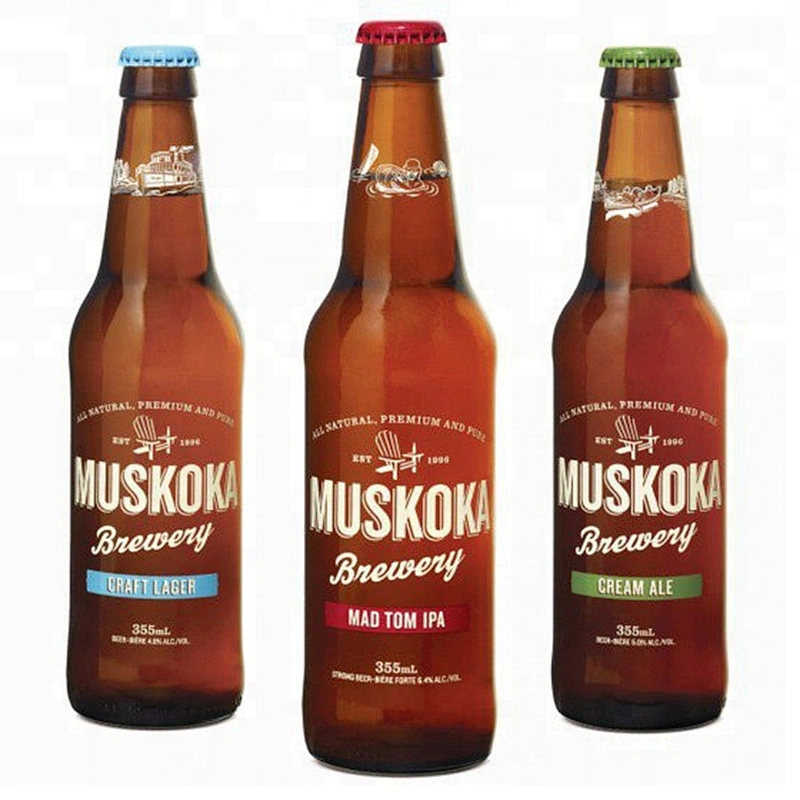 OEM Factory Wholesale High Quality 330ml Beer Glass Bottle