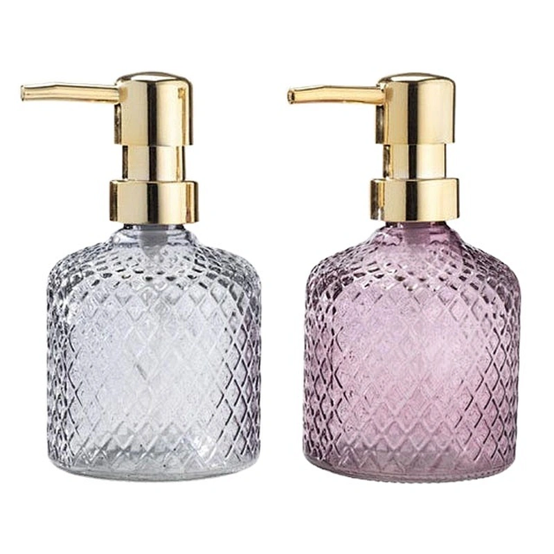 Foaming Hand Soap Dispenser Wholesale Cheap 250ml 400ml Mason Jar Clear Glass E Liquid Soap Dispenser Bottle With Aluminum Pump