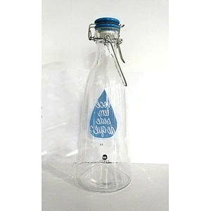 500ml 750ml 1000ml 2000ml Wholesales Factory cold brew bottle swing top bottle with Ceramic snap lid for juice beverage