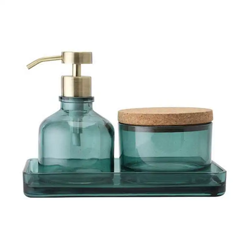 Empty Transparent 250ml 375ml 500ml Matt Black Glass Pump Body Lotion Bottle Beverage Spray Boston Round Glass Bottle