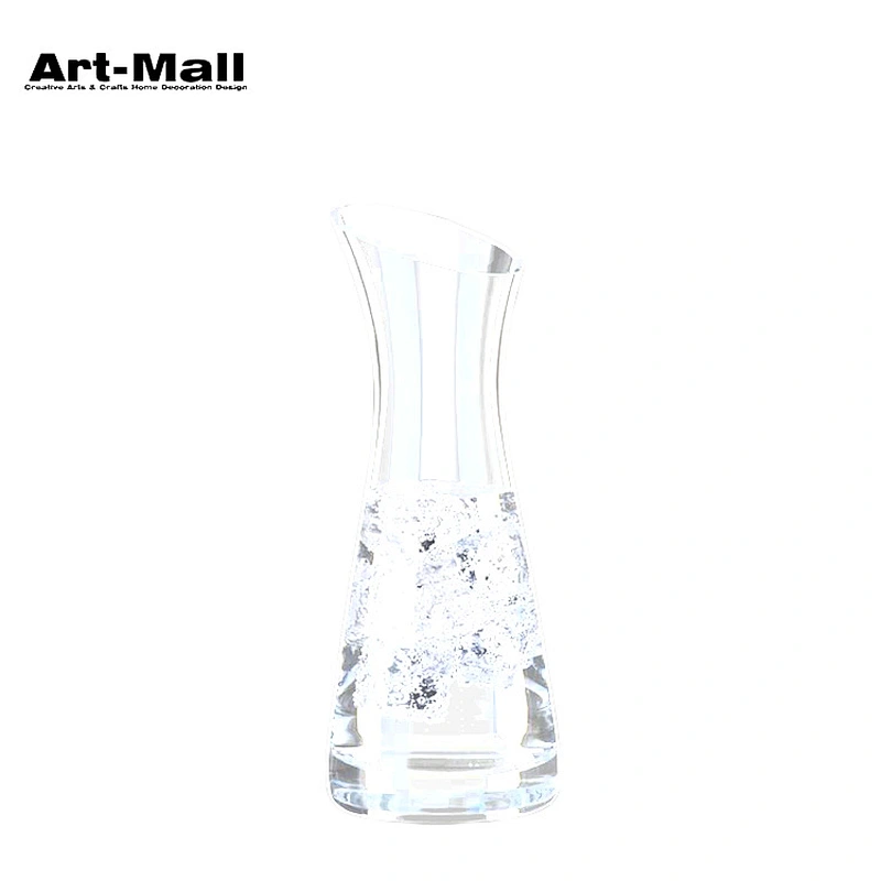China professional manufacture 9*9*23 cm transparent glass milk bottle