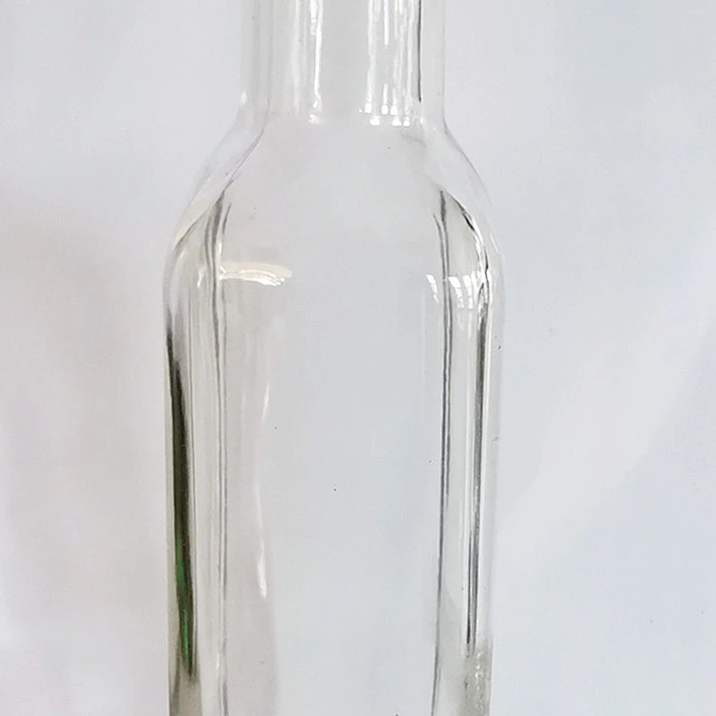 100ml 250ml 500ml 750ml 1L Square  Cooking oil Olive Oil Glass Bottle with metal lid  Wine bottle Juice Bottle