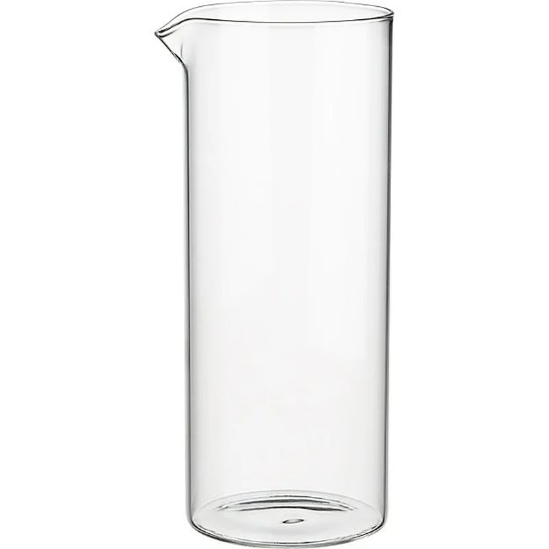 HOT sale 500ML Made from Borosilicate Transparent Glass Tube Wholesale Beaker Mug For Home Kitchen