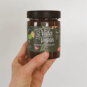La fruta de alta calidad transparente completa conserva los frascos de vidrio para la venta