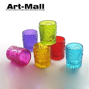 Excellent Quality Custom Decorating Weeding Tealight Colourful Candle Holder