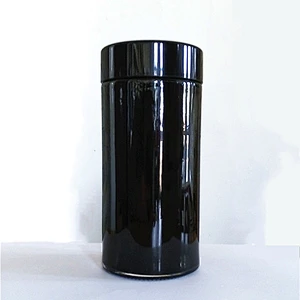 500ml unique air tight food storage glass jars wholesale design honey jar water bottle glass bottle with plastic lid