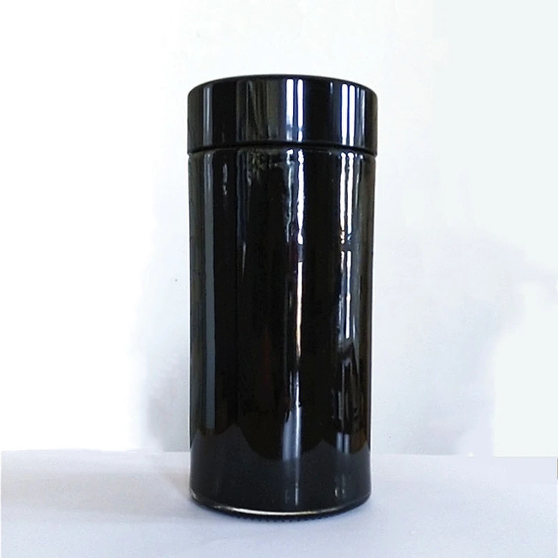 500ml unique air tight food storage glass jars wholesale design honey jar water bottle glass bottle with plastic lid