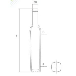 Factory sale top quality professional manufacturer empty glass bottle perfume