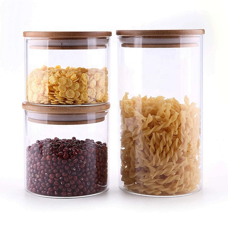 Hot sale high quality cheap price wholesale custom  wood packaging glass jar