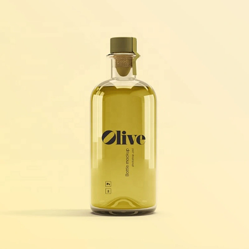 Professional wholesale custom cheap clear glass juice bottles