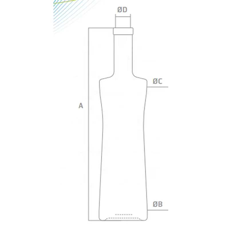 Wholesale and retail manufacturers for sale 700ml boba tea glass bottles