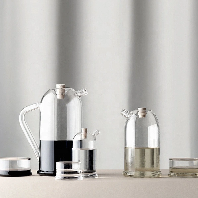 Excellent manufacturer selling customized food storage glass jar