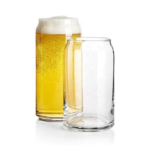 China low price products non handle beer cup restaurant using glass jar