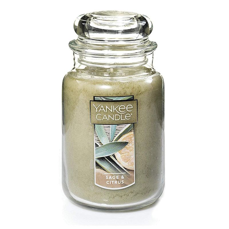 Factory custom colored glass candle jar with quality assurance