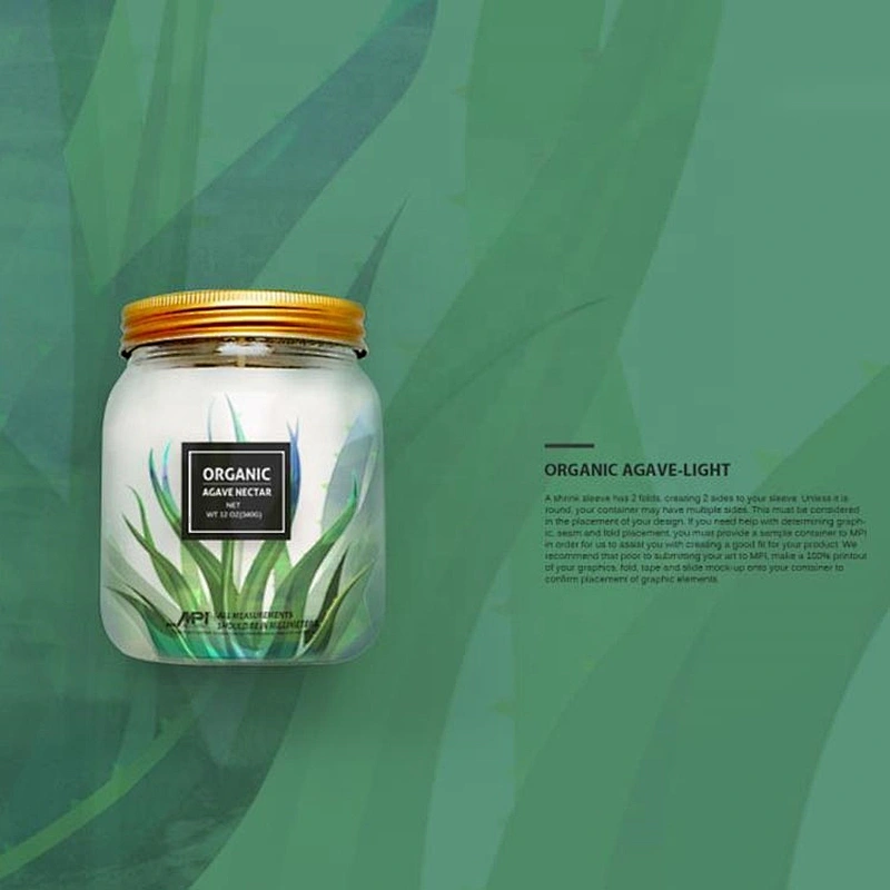 Factory wholesale high quality and low price custom glass jar