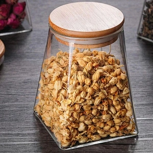 High quality homemade wholesale pyrex small glass jar with multi-purpose