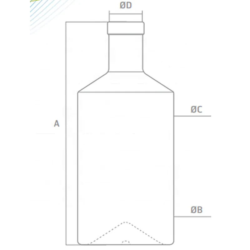 Wholesale and retail manufacturers for sale packaging glass bottle
