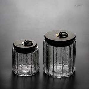 Professional storage pyrex pumpkin glass jar with good sealing