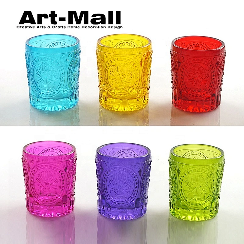 Excellent Quality Custom Decorating Weeding Tealight Colourful Candle Holder