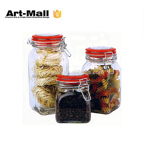 3 set fancy glass mini airtight freezer food storage boxes wholesales